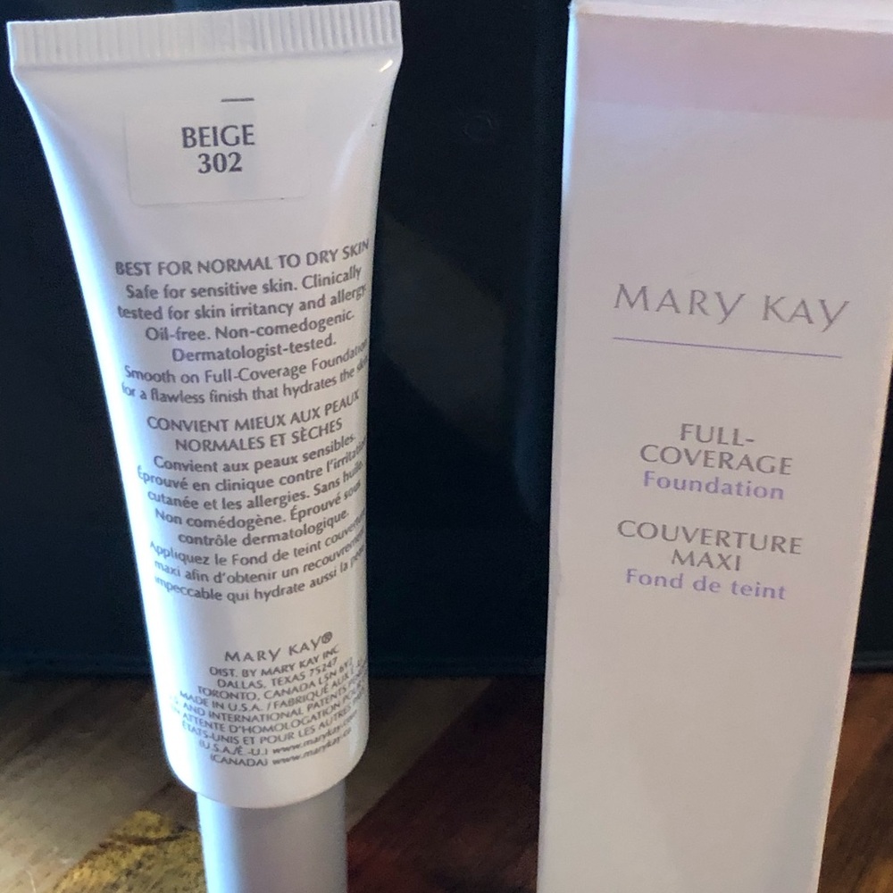 Mary Kay Full Coverage Foundation Beige 302